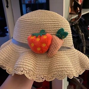 Kids Strawberry Hat
